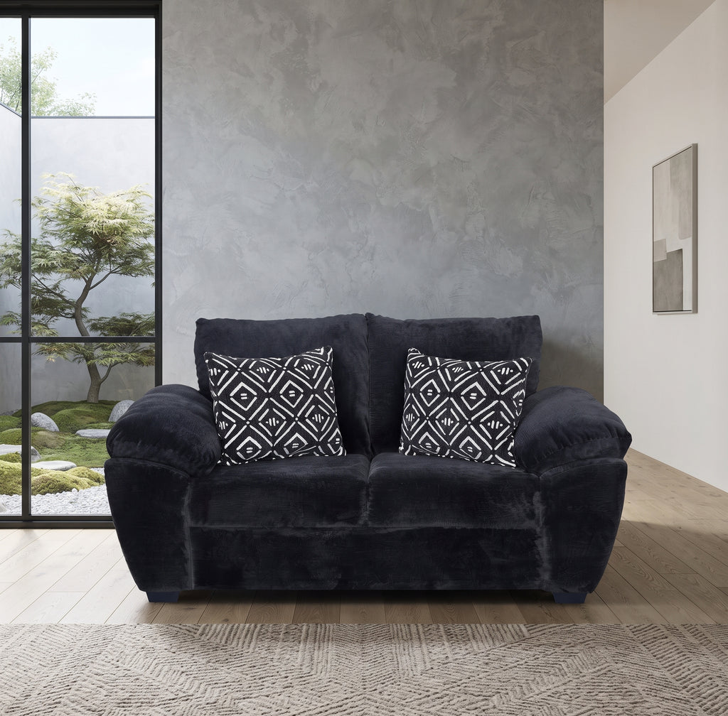 Love Seat Carolina de 2 Plazas con Cojines Decorativos