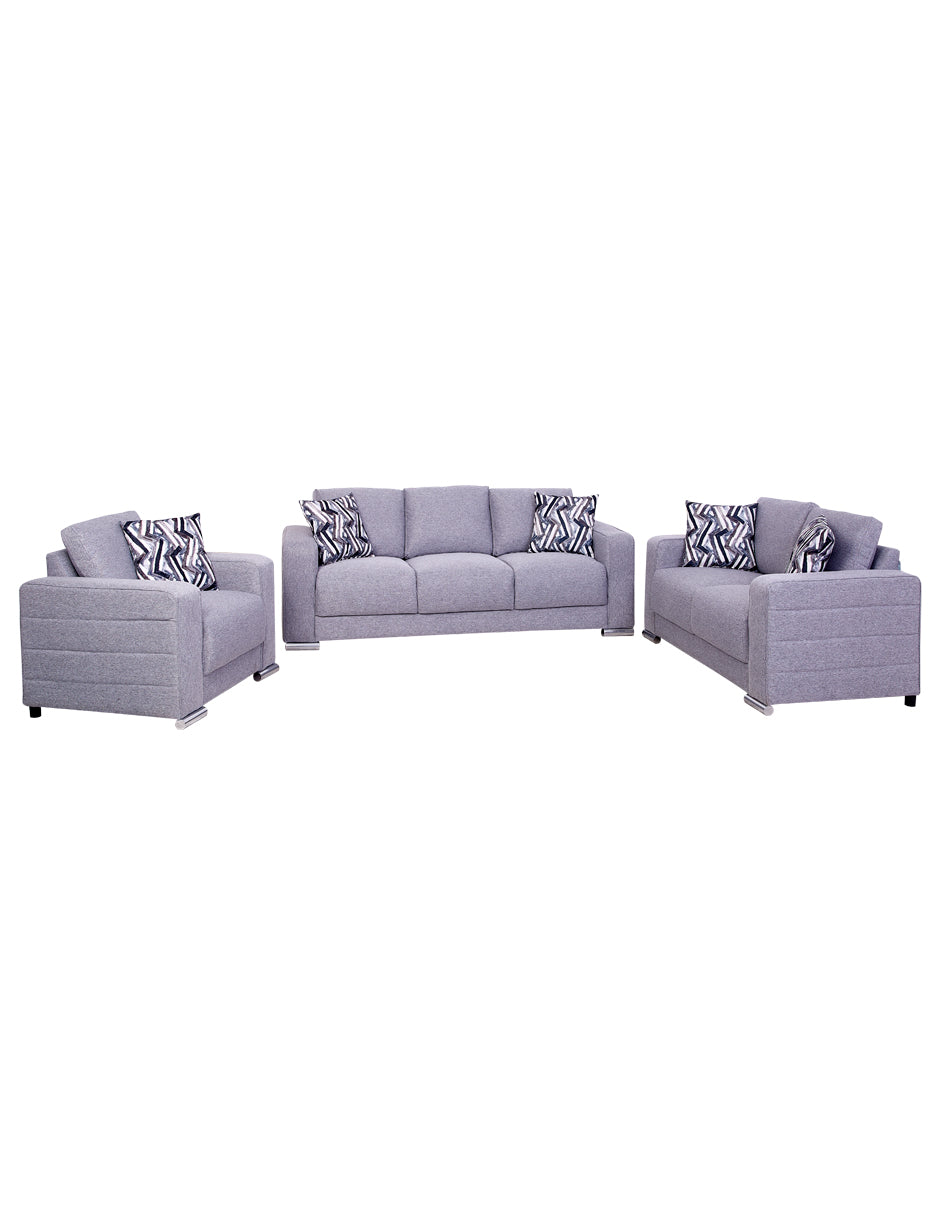 Sala Moderna 3 Piezas | Sofá + Loveseat + Sillón | Angie
