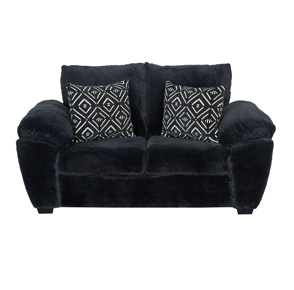 Love Seat Carolina de 2 Plazas con Cojines Decorativos