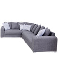 Sala Esquinera En L | Sillón + Sofá + Loveseat | Ágora con Cojines decorativos Incluidos